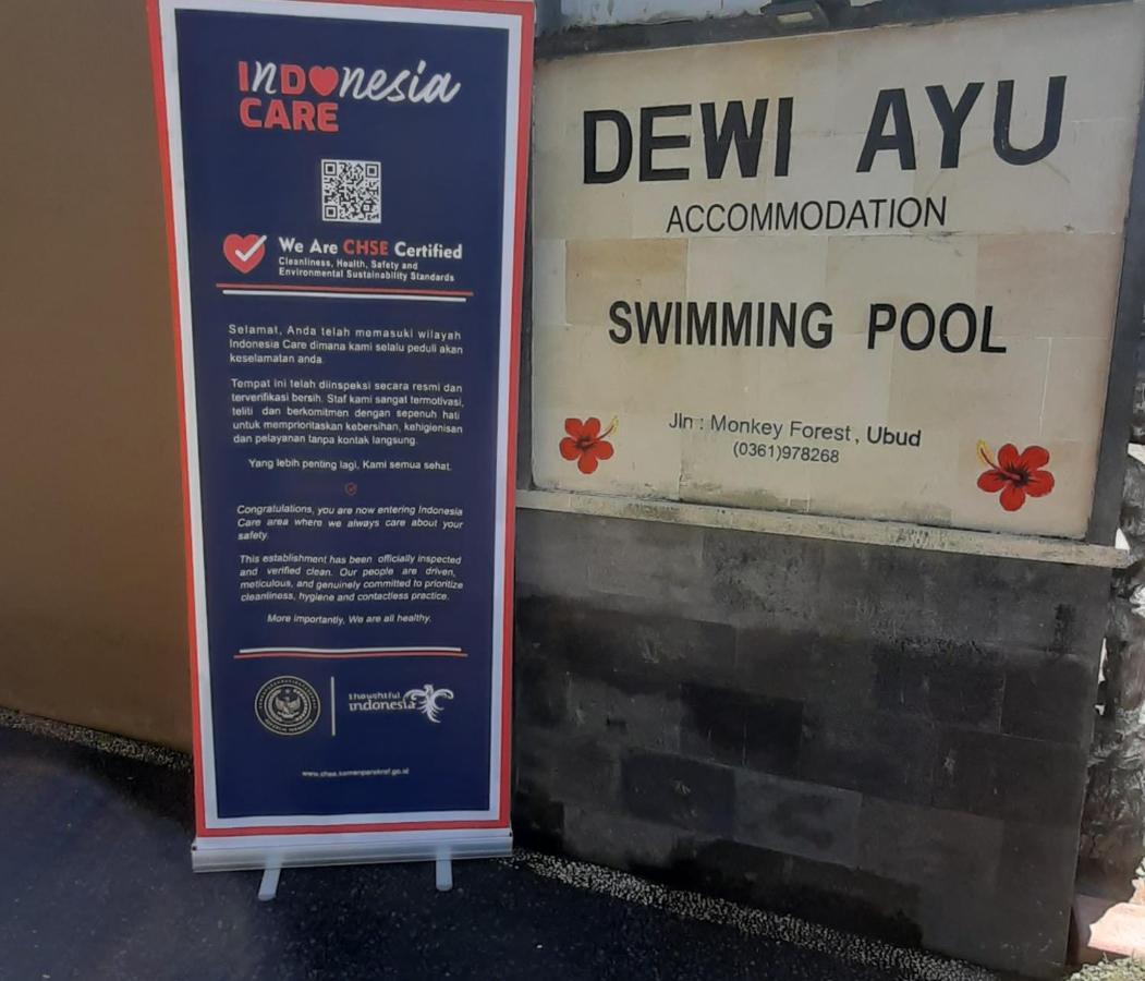 Dewi Ayu Accomodation Hotel Ubud Exterior foto