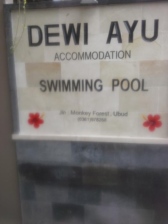 Dewi Ayu Accomodation Hotel Ubud Exterior foto